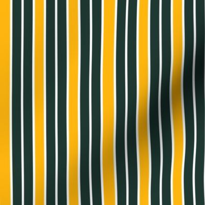 Greenish Black and Orange Vertical Stripe