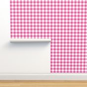 Gingham Bright Pink