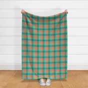 paneled tartan - 6" - retro surfing