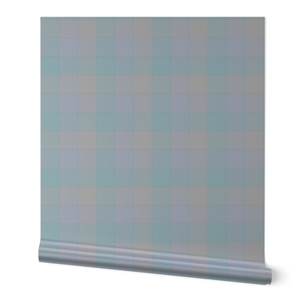 paneled tartan - 6"  blue-greys