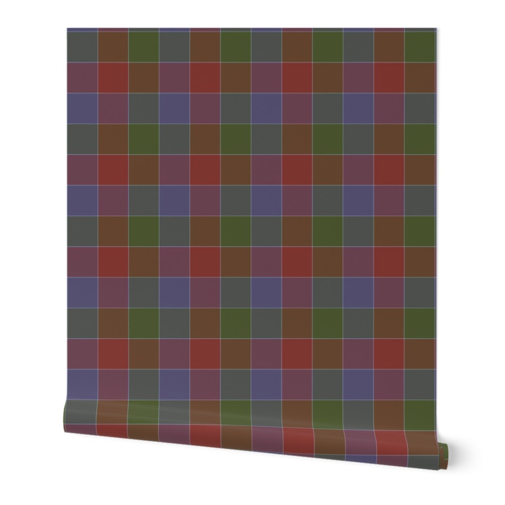 paneled tartan - 6" - autumncolors