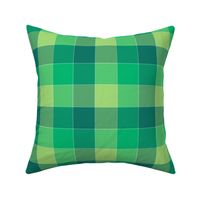 paneled tartan - 6" - serene greens