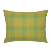 paneled tartan - 6" - copper flame