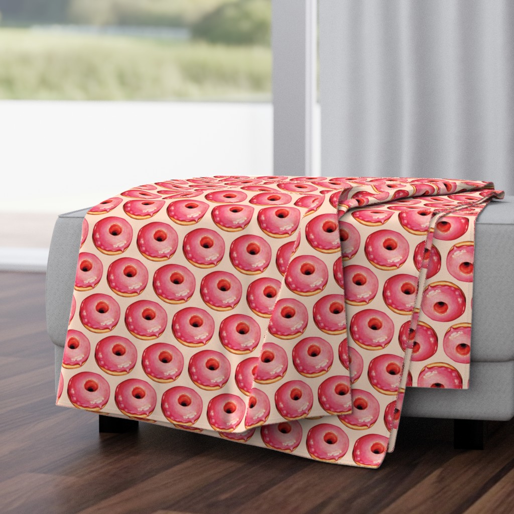 Strawberry Donut Pattern