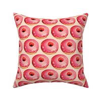 Strawberry Donut Pattern