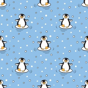 Cute Happy Dancing Penguins