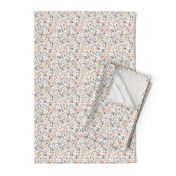 woodland forest thicket meadows floral pine branch design