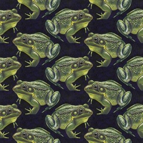 green frogs