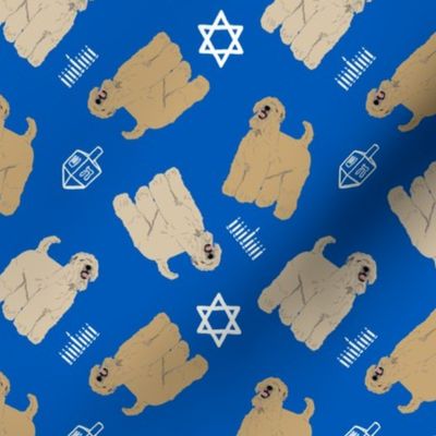 Tiny Wheaten Terrier - Hanukkah