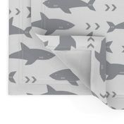 shark fabric grey fabric sharks boys nursery baby fabric shark decor shark week fabric sharks