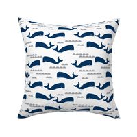 ocean navy blue fabric whales nautical ocean fabrics