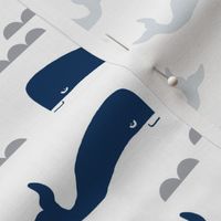 ocean navy blue fabric whales nautical ocean fabrics