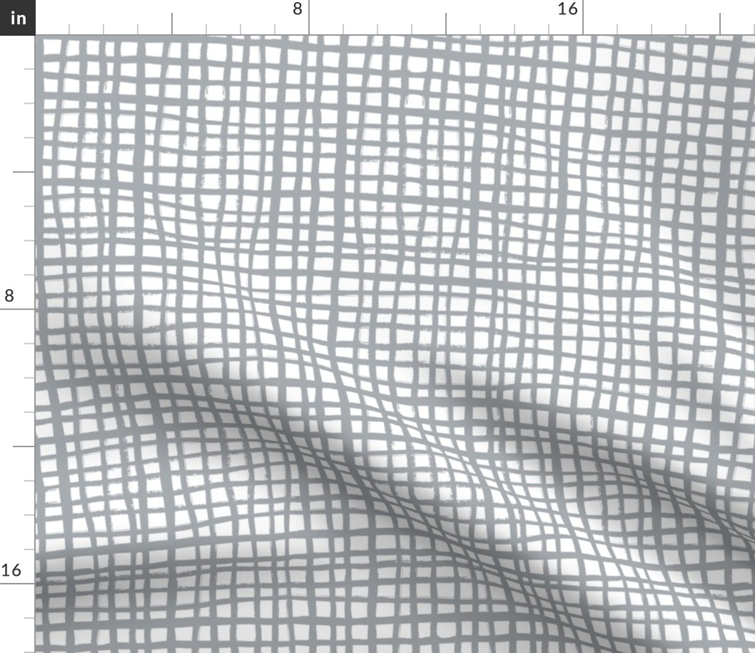 grey grid fabric hand painted grid stripes fabric grey fabric