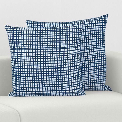 navy blue grid fabric grid design fabric nursery baby