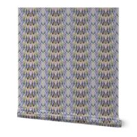 Tearful Ogre Bargello, Lavender, Yellow, Green, small