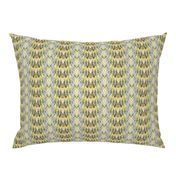 Tearful Ogre Bargello, Yellow, Green, Almond, Lavender, small