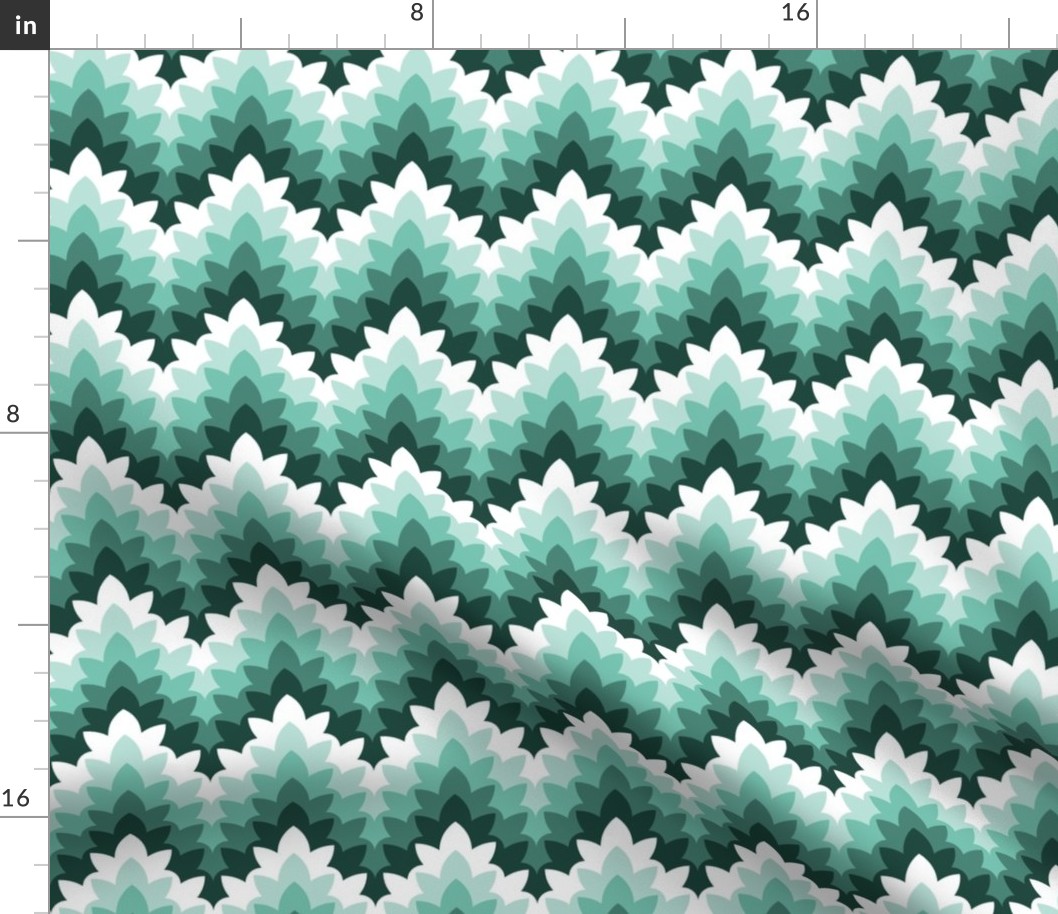 05678323 : leafy zigzag : spoonflower0505