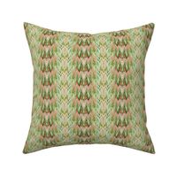 Tearful Ogre Bargello, Peach, Beige, Green, small