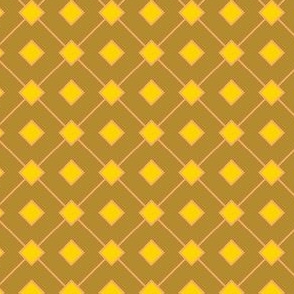 Diamond Yellow Gold Peach Geometric_Miss Chiff Designs