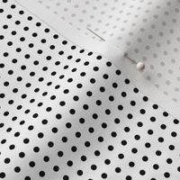 Small Black Polka Dot