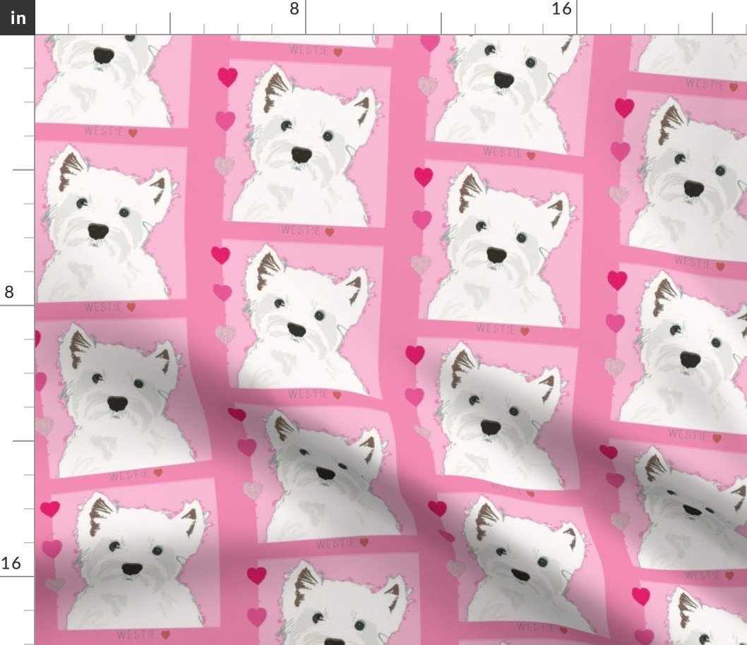 Westie Love-Pink