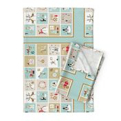 Elegant Advent Calendar Placemat 