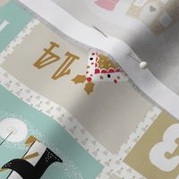 Elegant Advent Calendar Placemat 