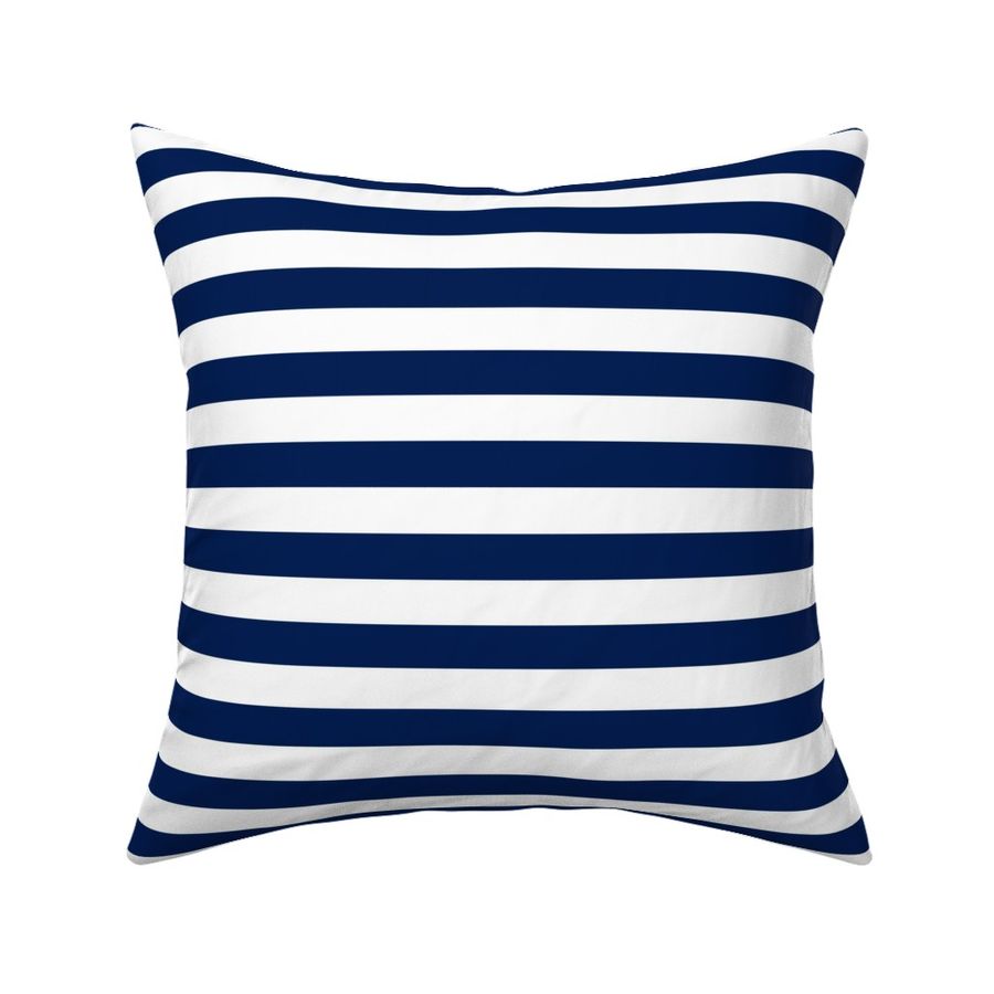 Navy Horizontal Stripes