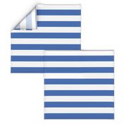 Big Blue Horizontal Stripes