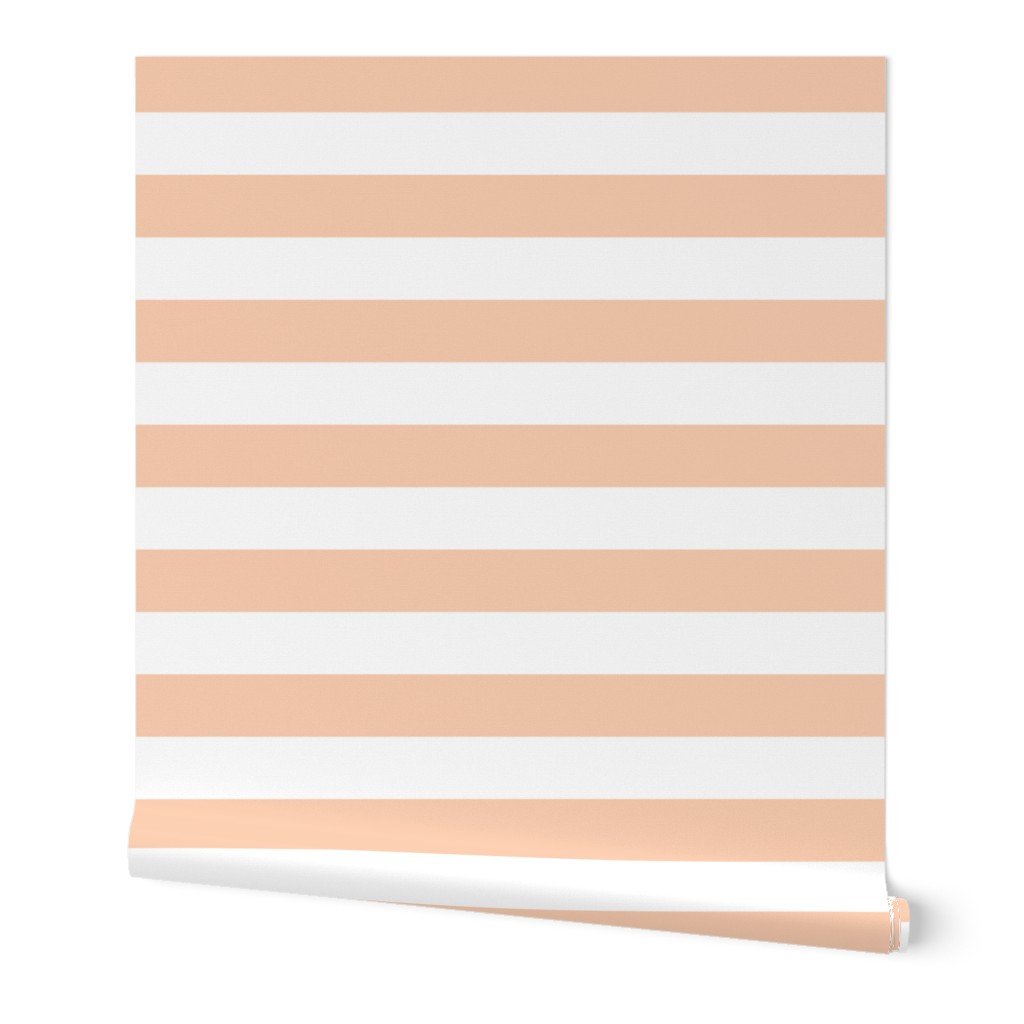 peach stripes coordinate peach stripe stripes fabric nursery fabric girls fabric nursery fabric