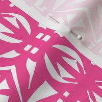 DECO PARTY PRINT Hot Pink and White