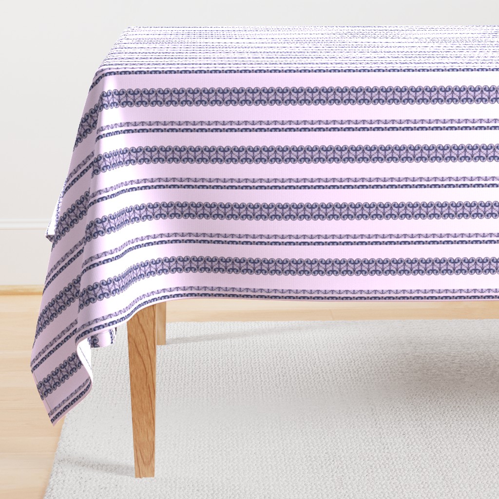 Lilac Lace Stripe