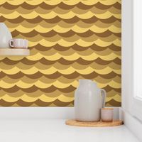 05684323 : scallop wave zigzags : desert sand dunes