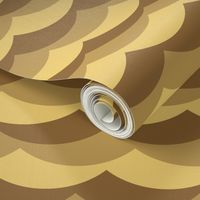 05684323 : scallop wave zigzags : desert sand dunes