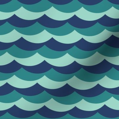 05684325 : scallop wave zigzags : choppy