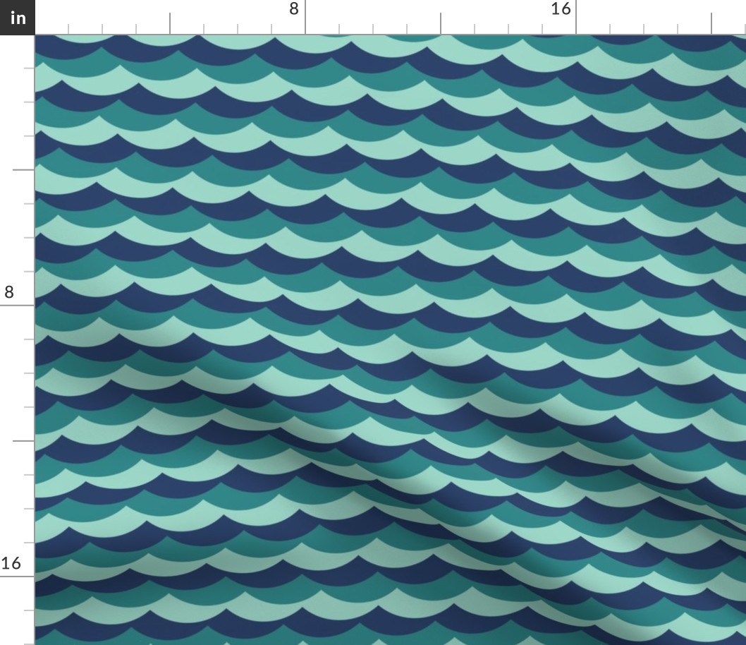 05684325 : scallop wave zigzags : choppy