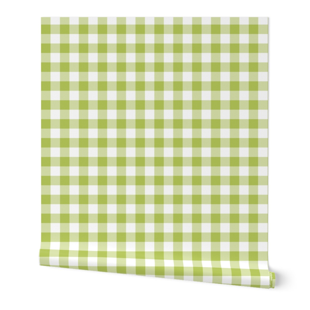 Gingham Green Apple