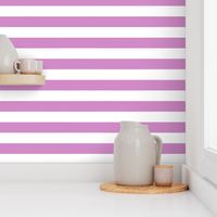 Big Purple Horizontal Stripes