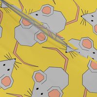 Mighty Mice on Yellow