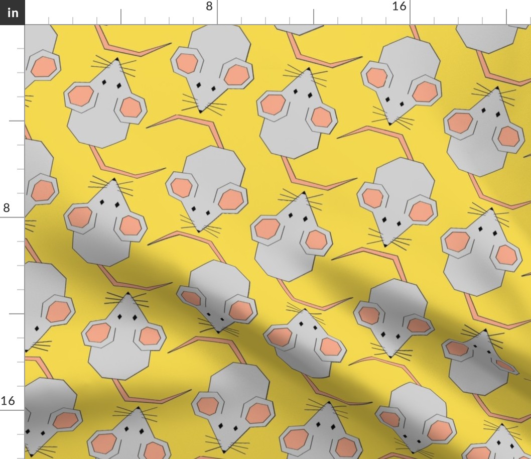 Mighty Mice on Yellow