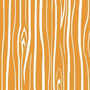 Woodgrain- Tangerine Orange - Wood - Tree Bark