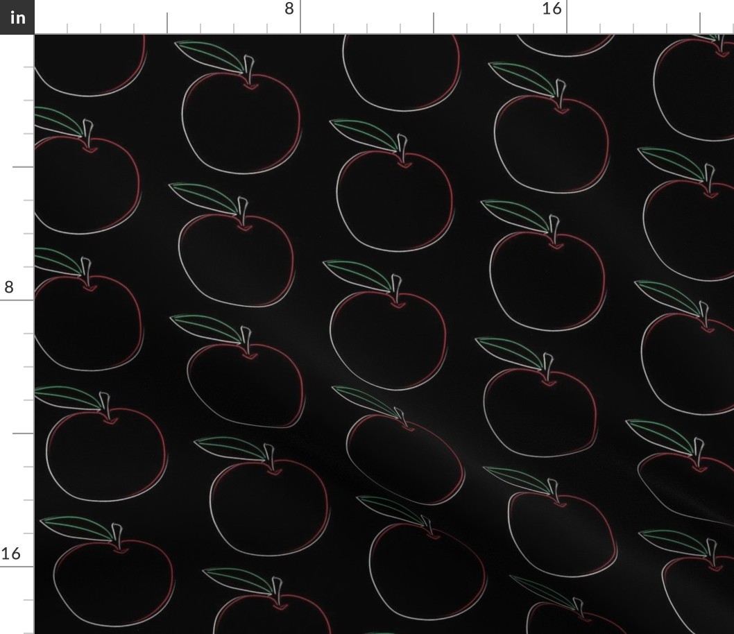 Chalkboard Apples 