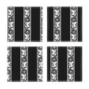 Spanish_Floral_Stripe_BLACKWHITE