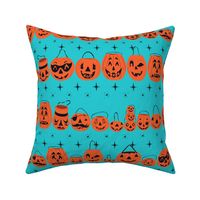 Trick or Treat Smell My Feet-Turquoise