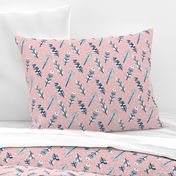 feathers feather pink and navy navy fabric girls nursery baby fabric