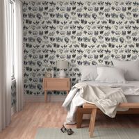 Poultry Envy Cream Black Toile 