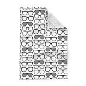 sunglasses LG » black + white no.2