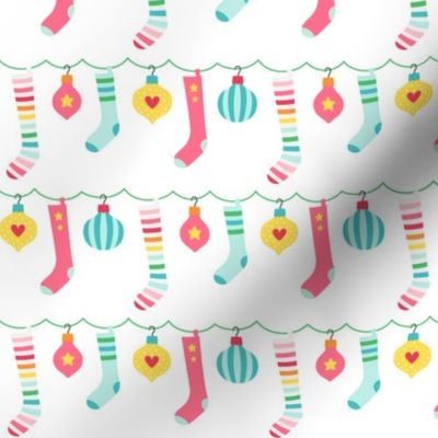 stockings :: colorful christmas