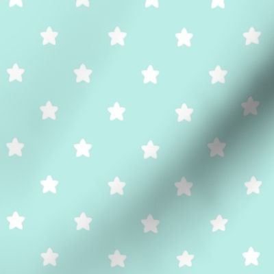 stars light teal LG