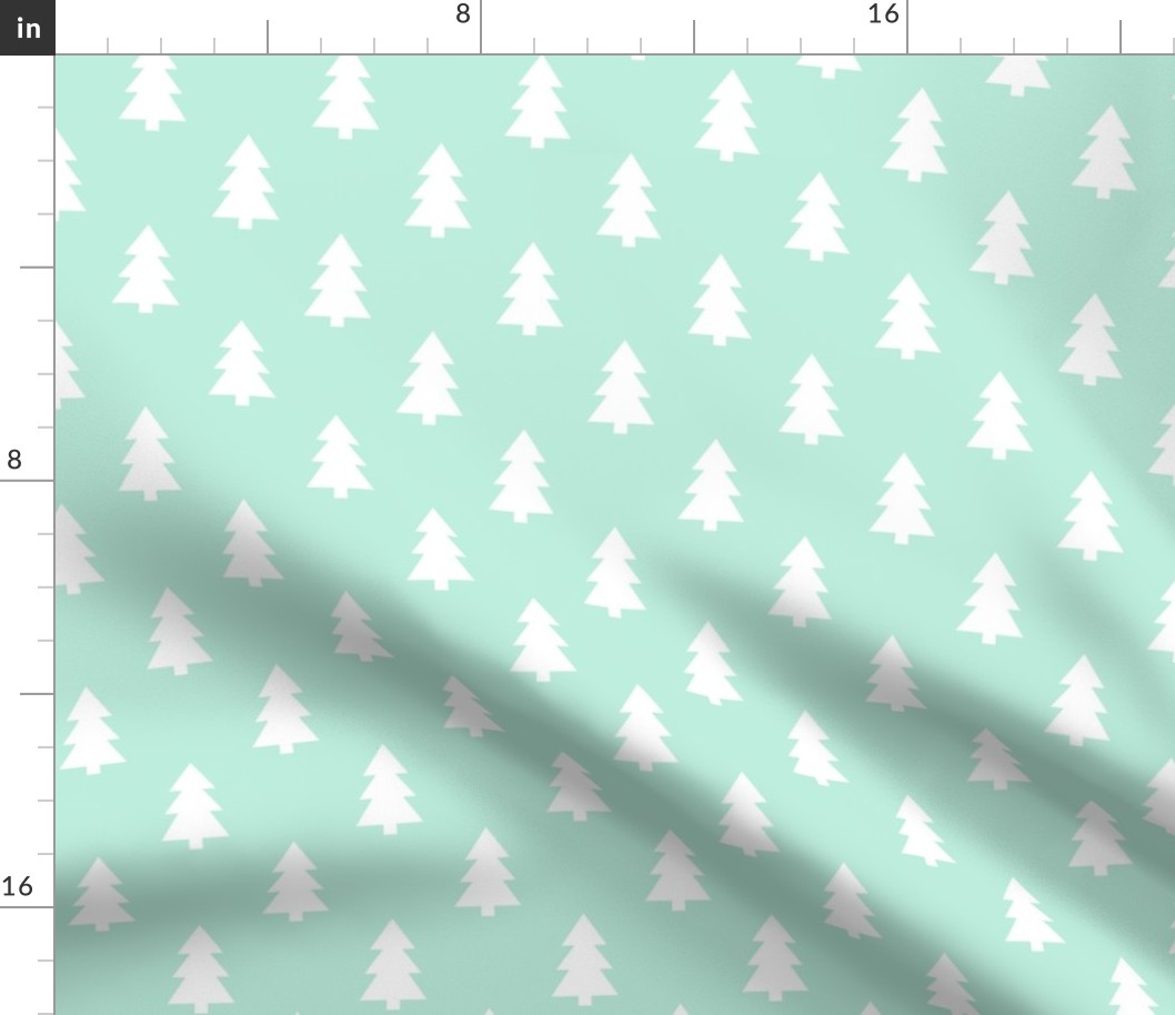 trees mint green LG